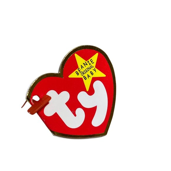 Ty Beanie Baby Neon Seahorse Plush Toy 1999 Pastel Collectible Stuffed Animal - Picture 5 of 12